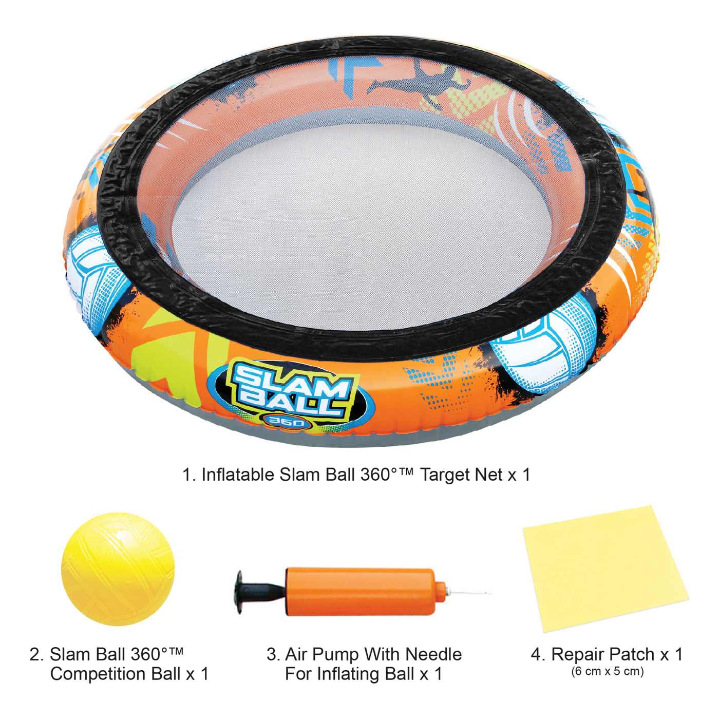 Banzai Party Slam Ball 360° Outdoor Game - Shop Floats at H-E-B