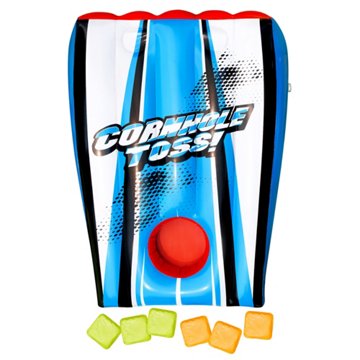 Banzai Party Cornhole & Pop Shot Pool Game Set