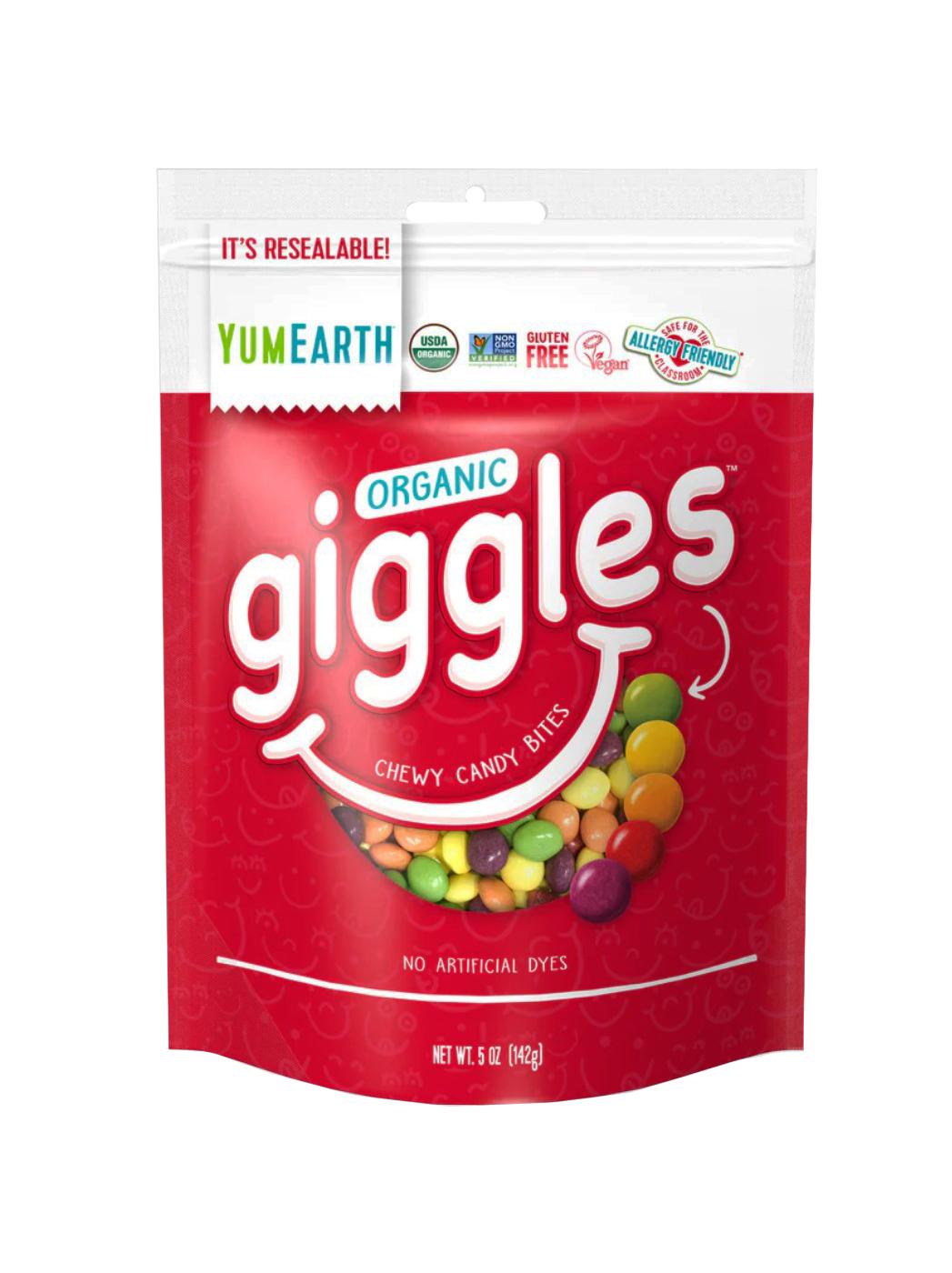 YumEarth Organic Giggles Chewy Candy Bites; image 1 of 4