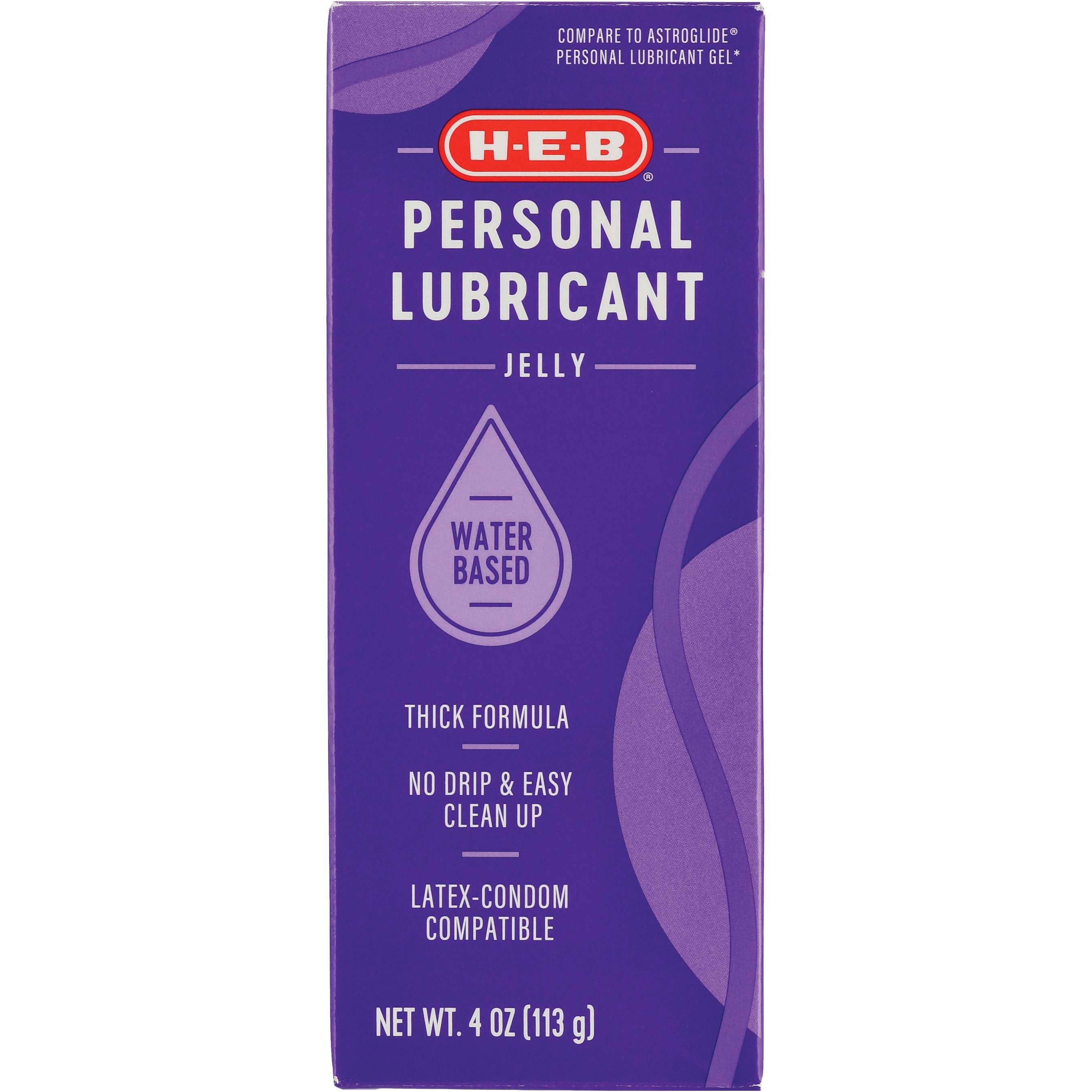 HEB Water Based Personal Lubricant Jelly Shop Lubricants at HEB