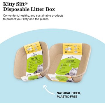 Kitty Sift Disposable Litter Box