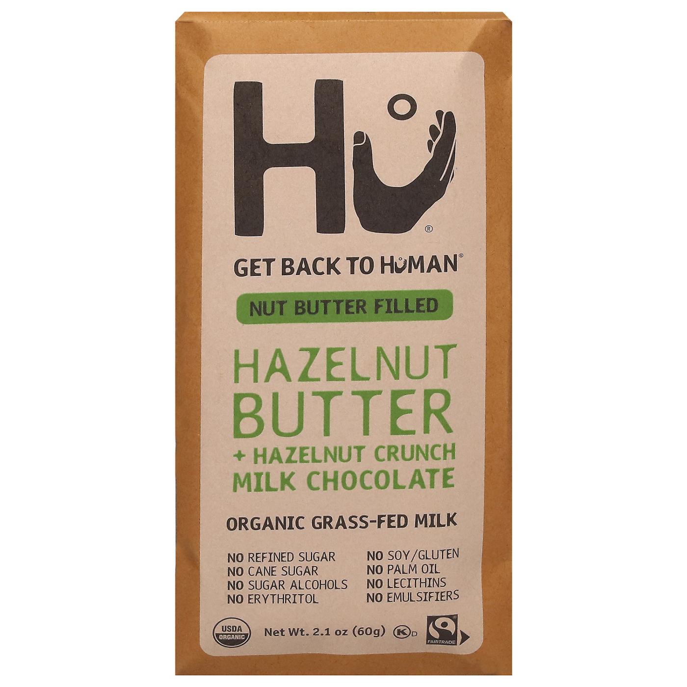 Hu Hazelnut Butter + Crunch Milk Chocolate Bar; image 1 of 2