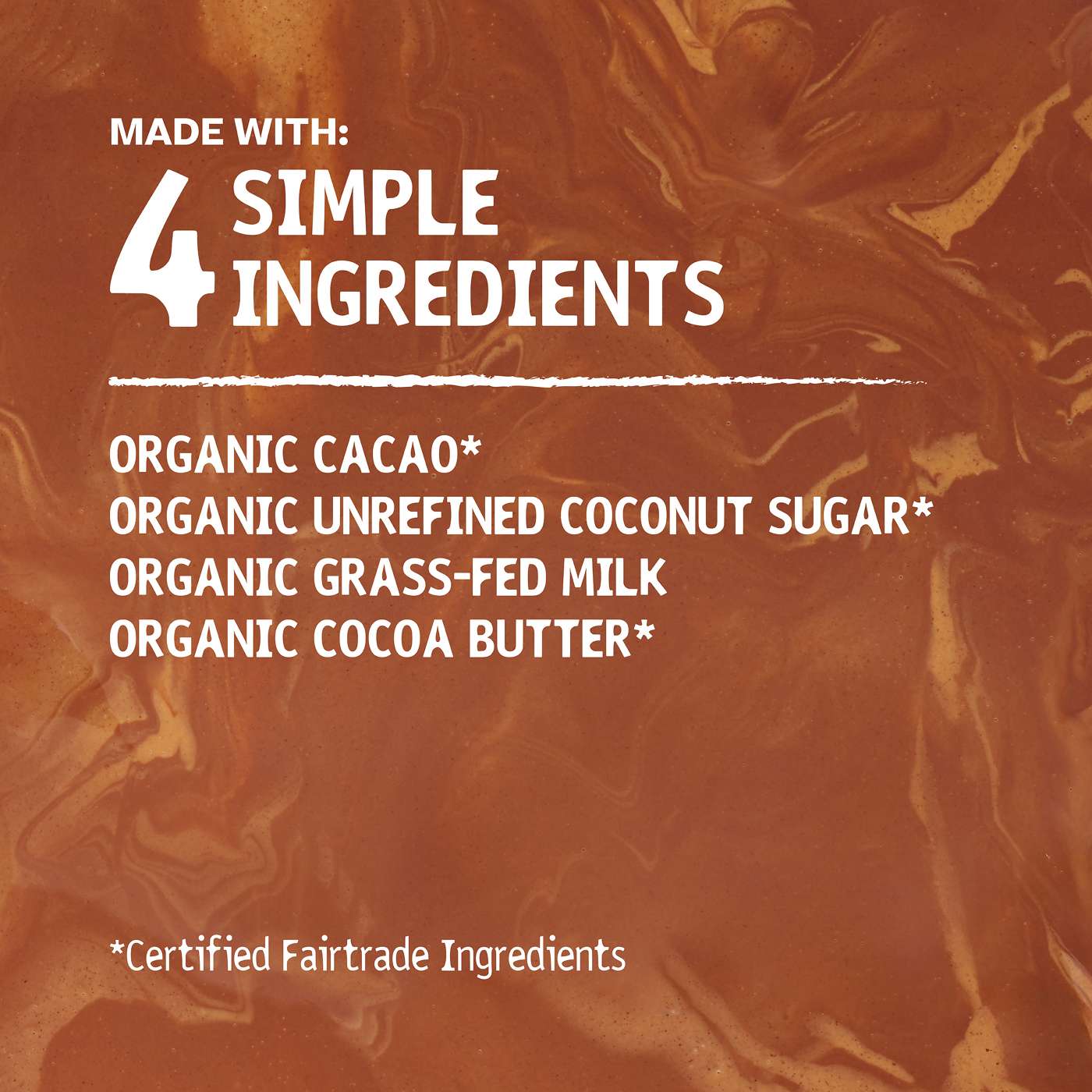 Hu Organic Grass-Fed Simple Milk Chocolate Bar; image 8 of 8