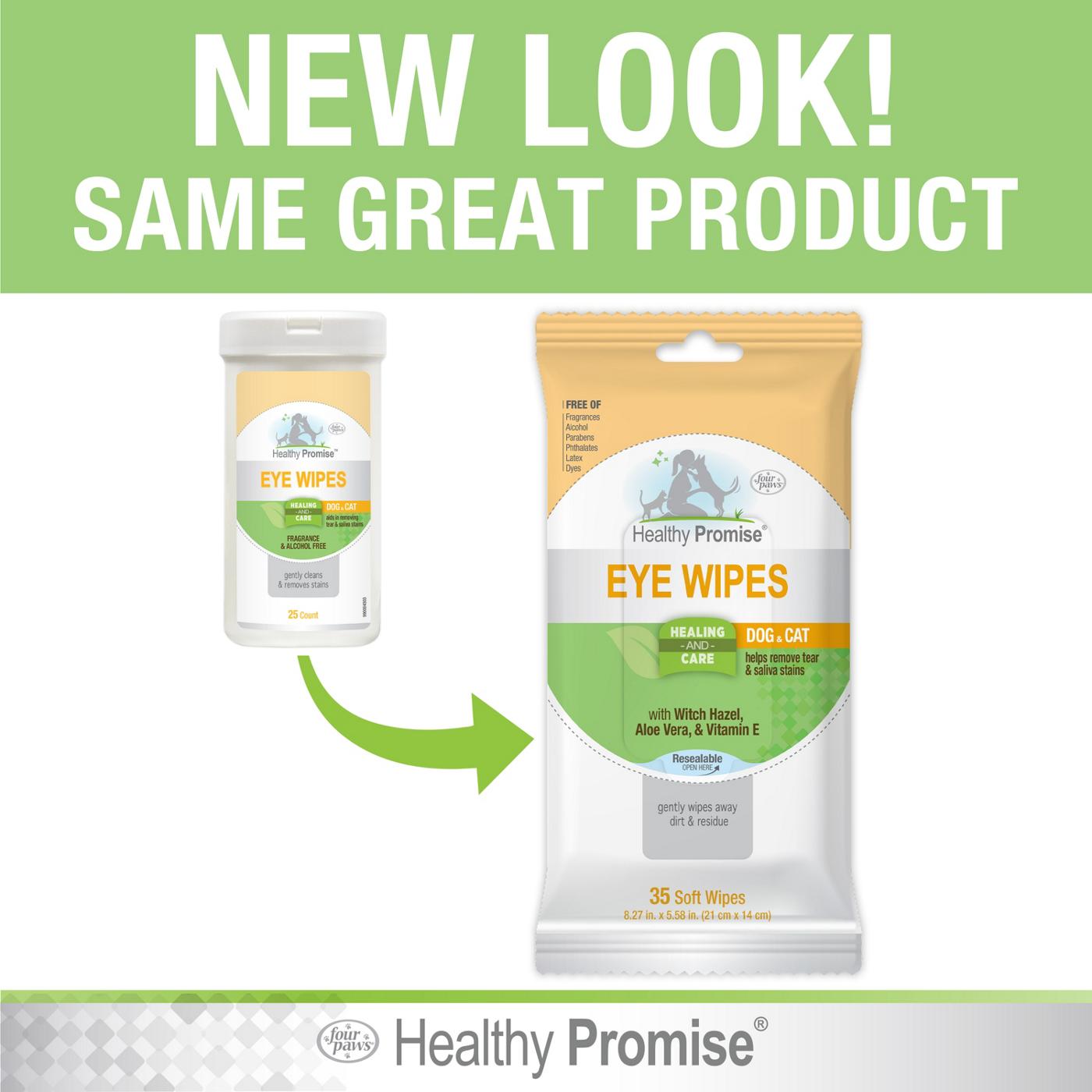 Healthy Promise Eye Wipes For Dogs & Cats; image 3 of 8