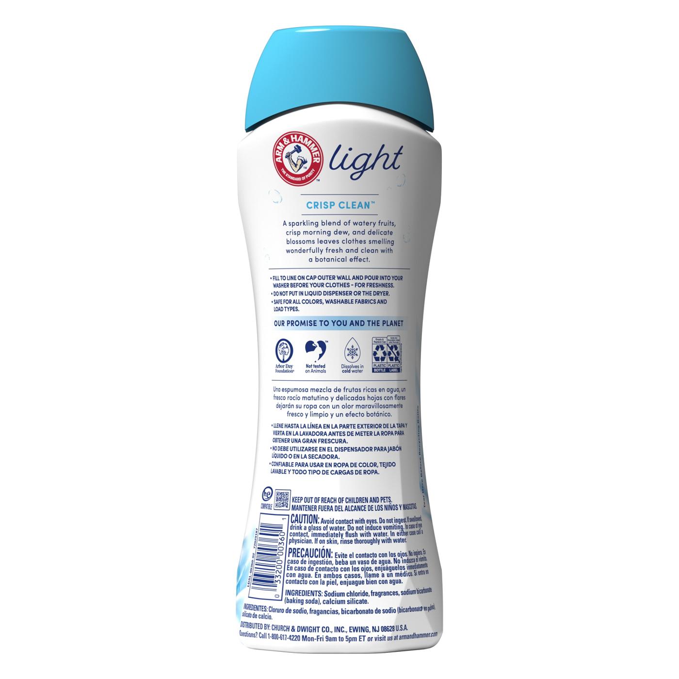 Arm & Hammer Light In-Wash Scent Booster Beads - Crisp Clean; image 4 of 12