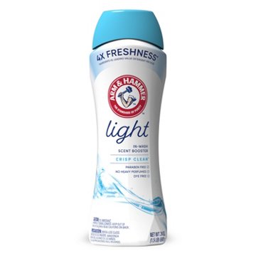Arm & Hammer Light In-Wash Scent Booster Beads - Crisp Clean, 24 oz