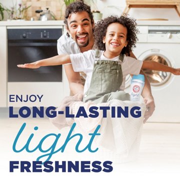 Arm & Hammer Light In-Wash Scent Booster Beads - Crisp Clean, 24 oz