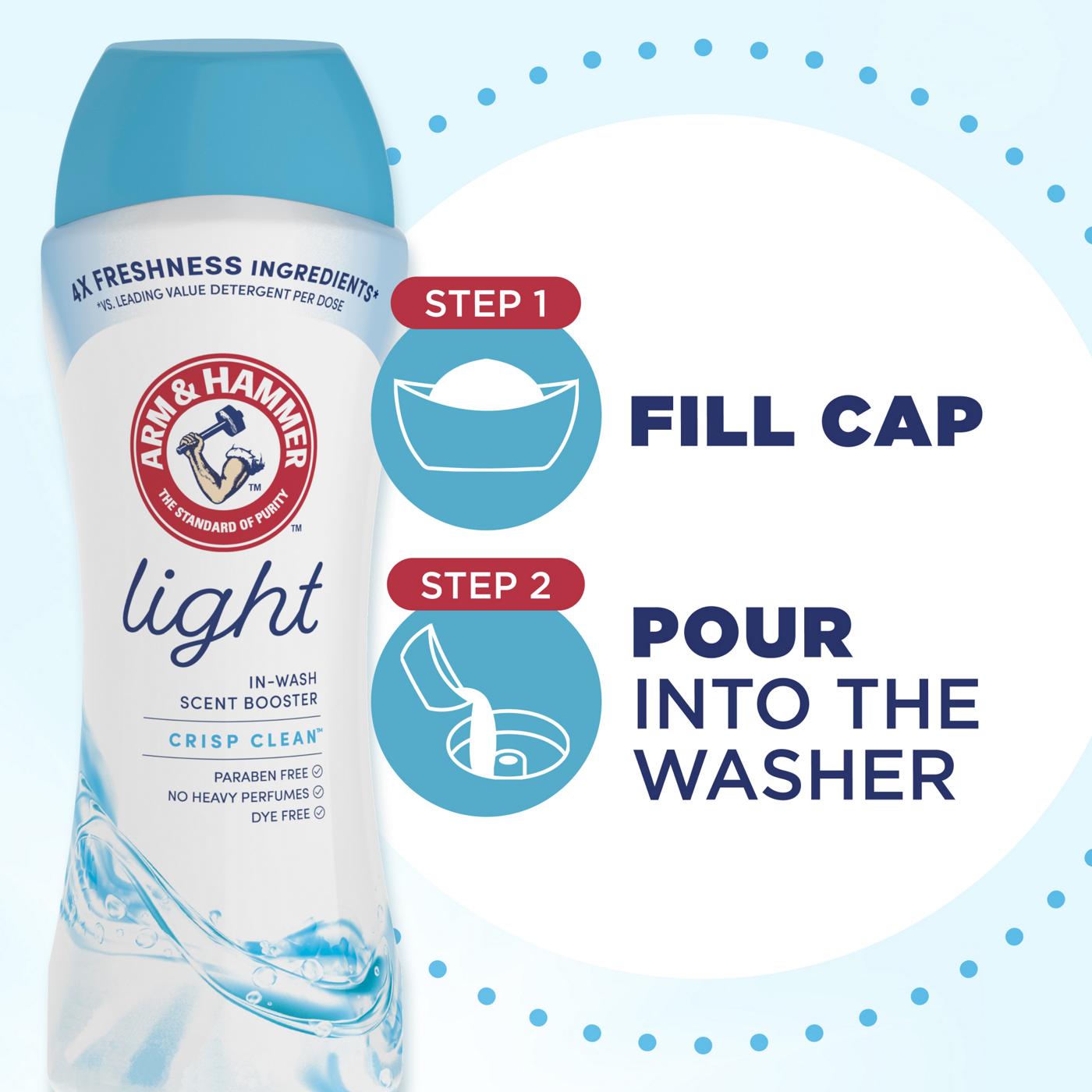 Arm & Hammer Light In-Wash Scent Booster Beads - Crisp Clean; image 10 of 12