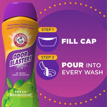 Arm & Hammer Odor Blasters In-Wash Scent Booster Beads - Fresh Botanical, 24 oz