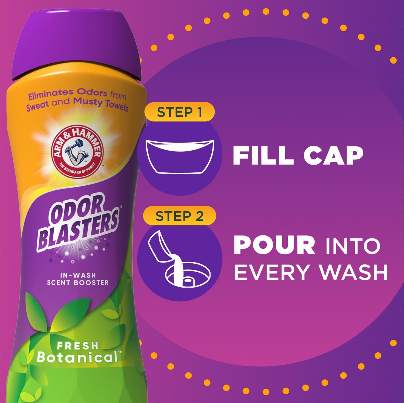 Arm & Hammer Odor Blasters In-Wash Scent Booster Beads - Fresh Botanical; image 6 of 12