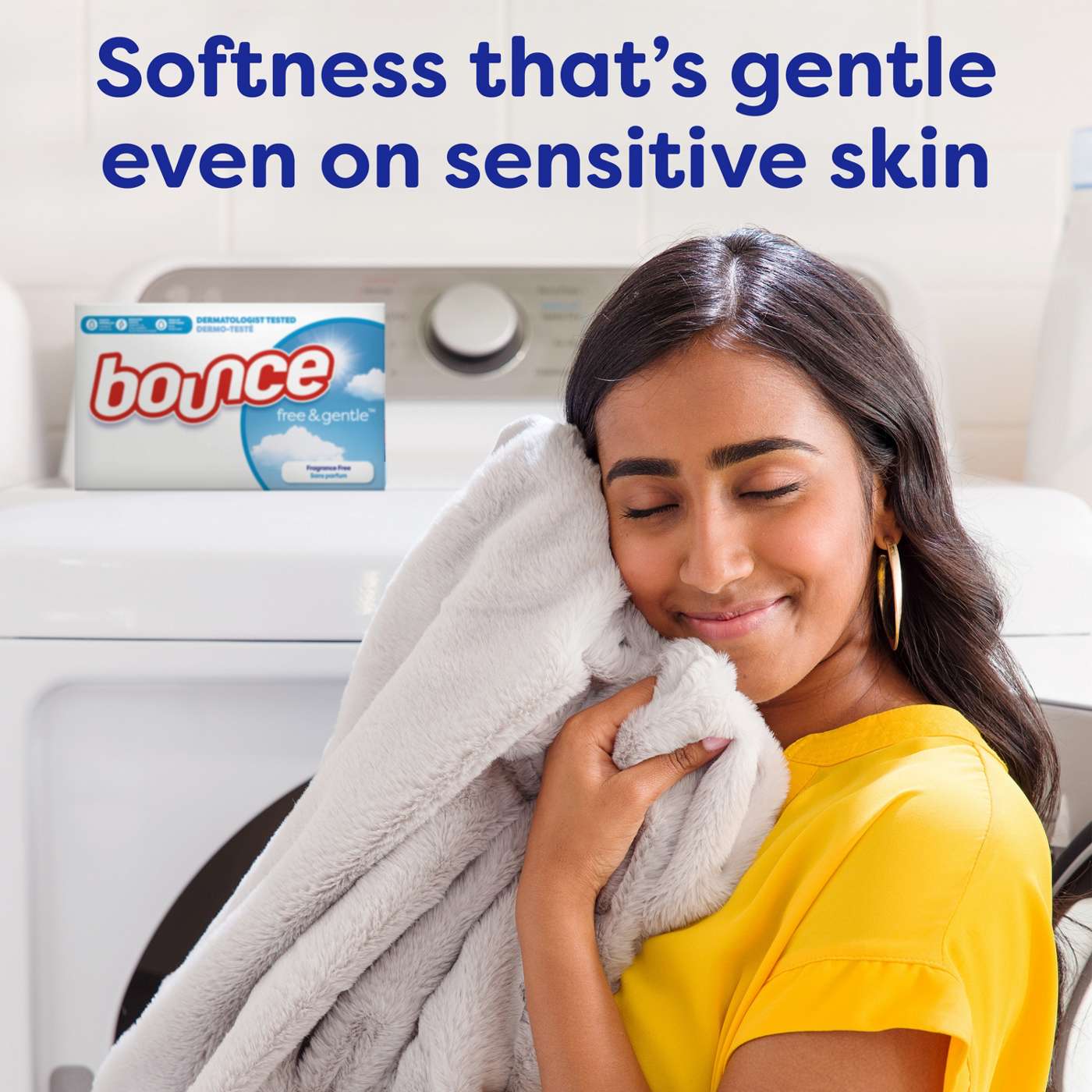 Bounce Free & Gentle Dryer Sheets - Unscented; image 6 of 10