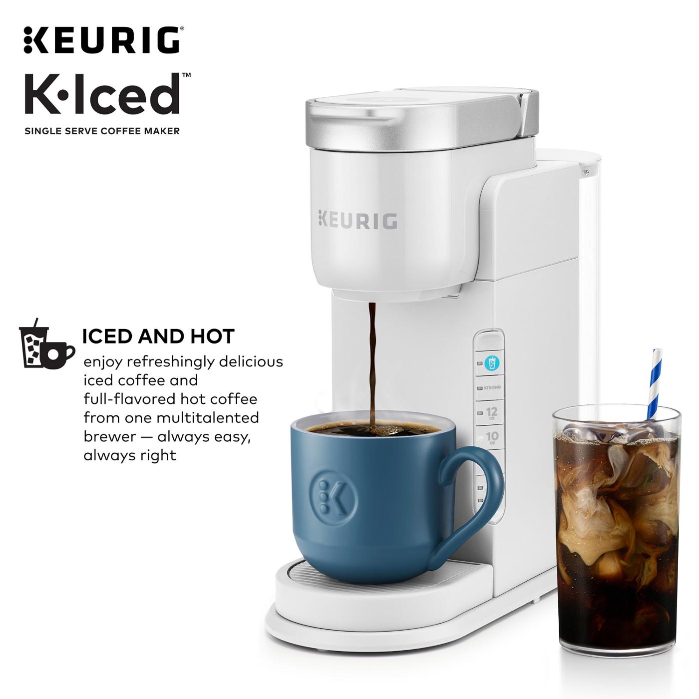 Keurig K-Iced Single Serve Coffee Maker - White; image 6 of 11
