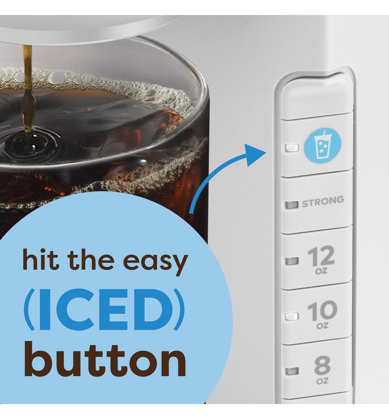 Keurig K-Iced Single Serve Coffee Maker - White; image 10 of 11