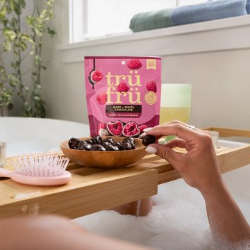 Tru Fru Freeze Dried Raspberries in Dark & White Chocolate