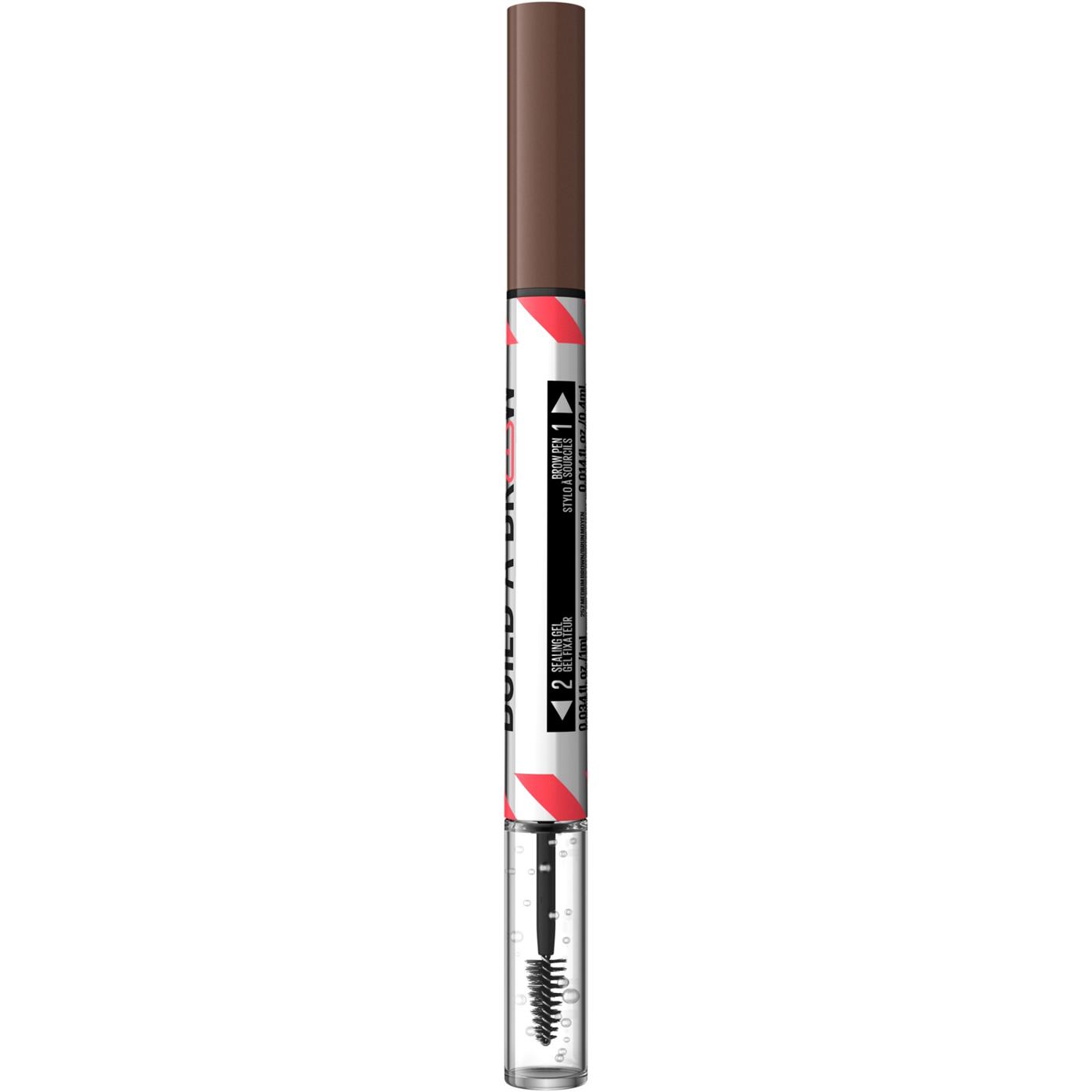 Maybelline Build A Brow 2 In 1 Brow Pen - Medium Brown; image 8 of 16