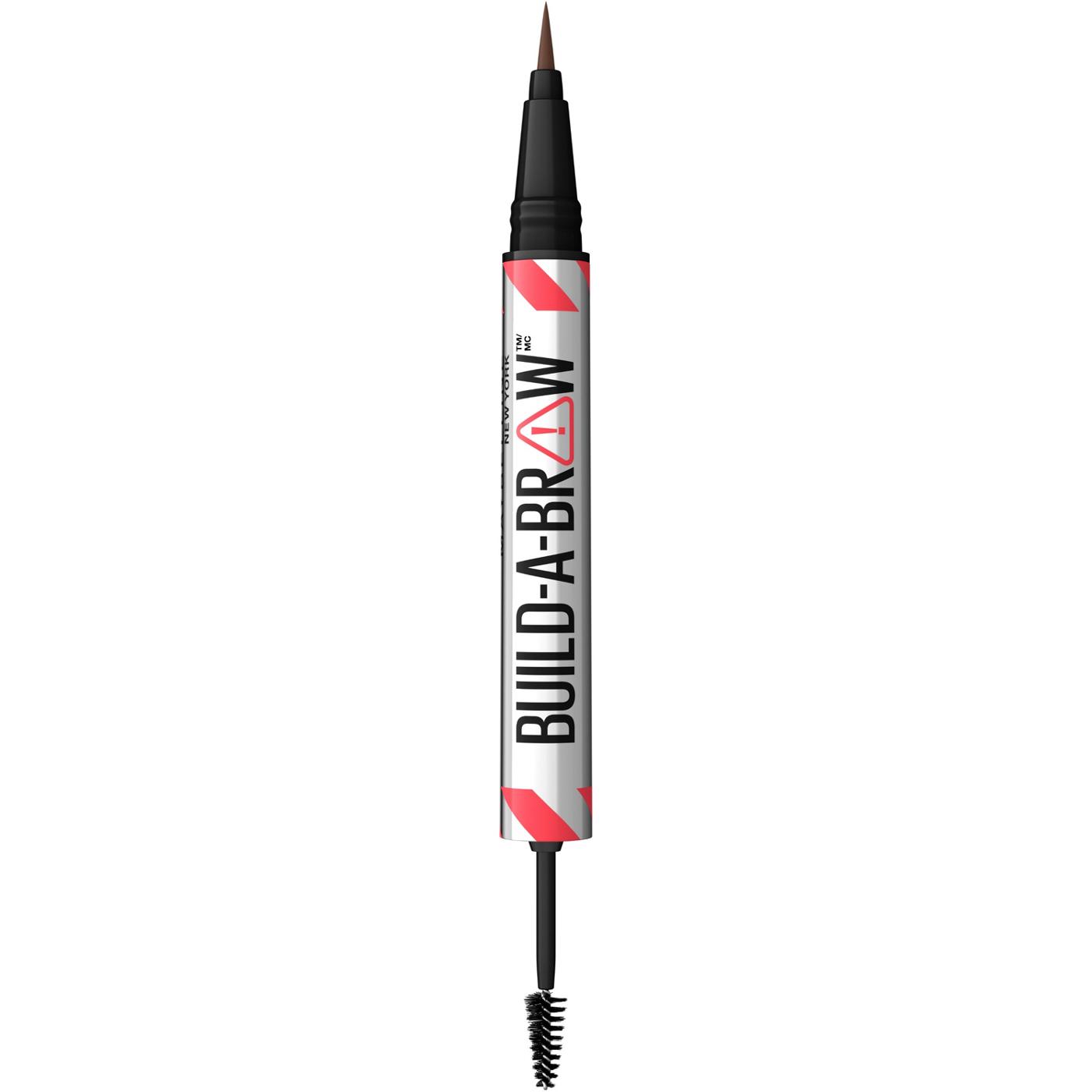 Maybelline Build A Brow 2 In 1 Brow Pen - Medium Brown; image 1 of 16