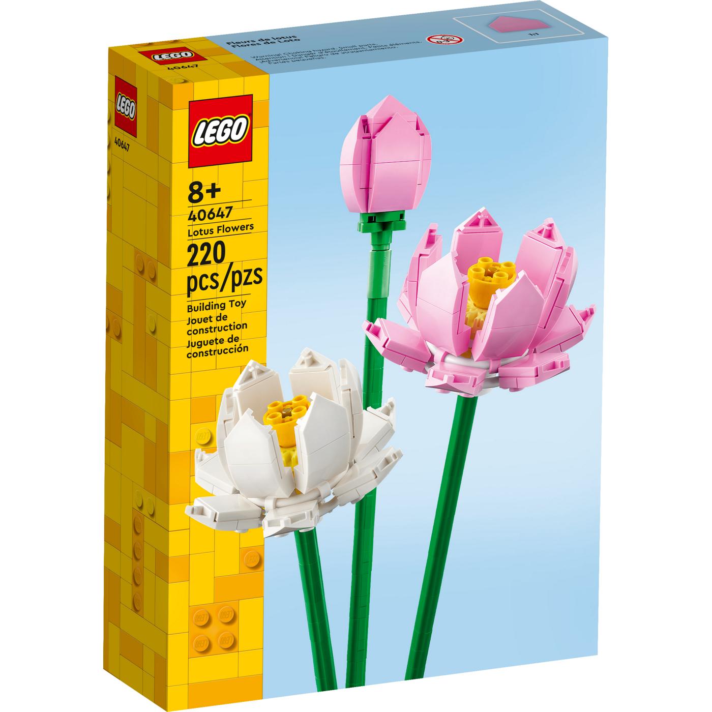 LEGO Lotus Flowers Set; image 2 of 2