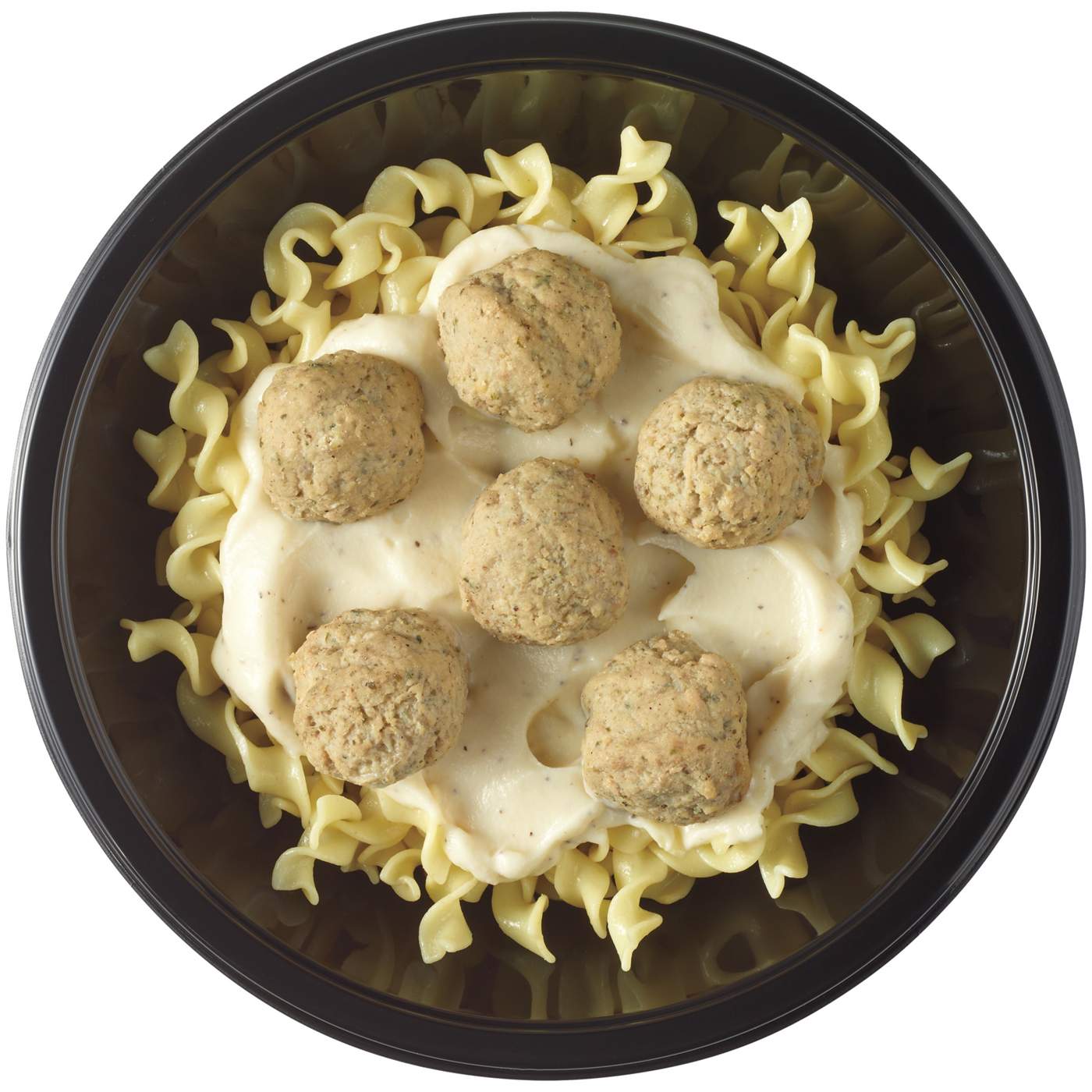 Meal Simple by H-E-B Meatballs & Creamy Garlic Pasta Bowl; image 5 of 5