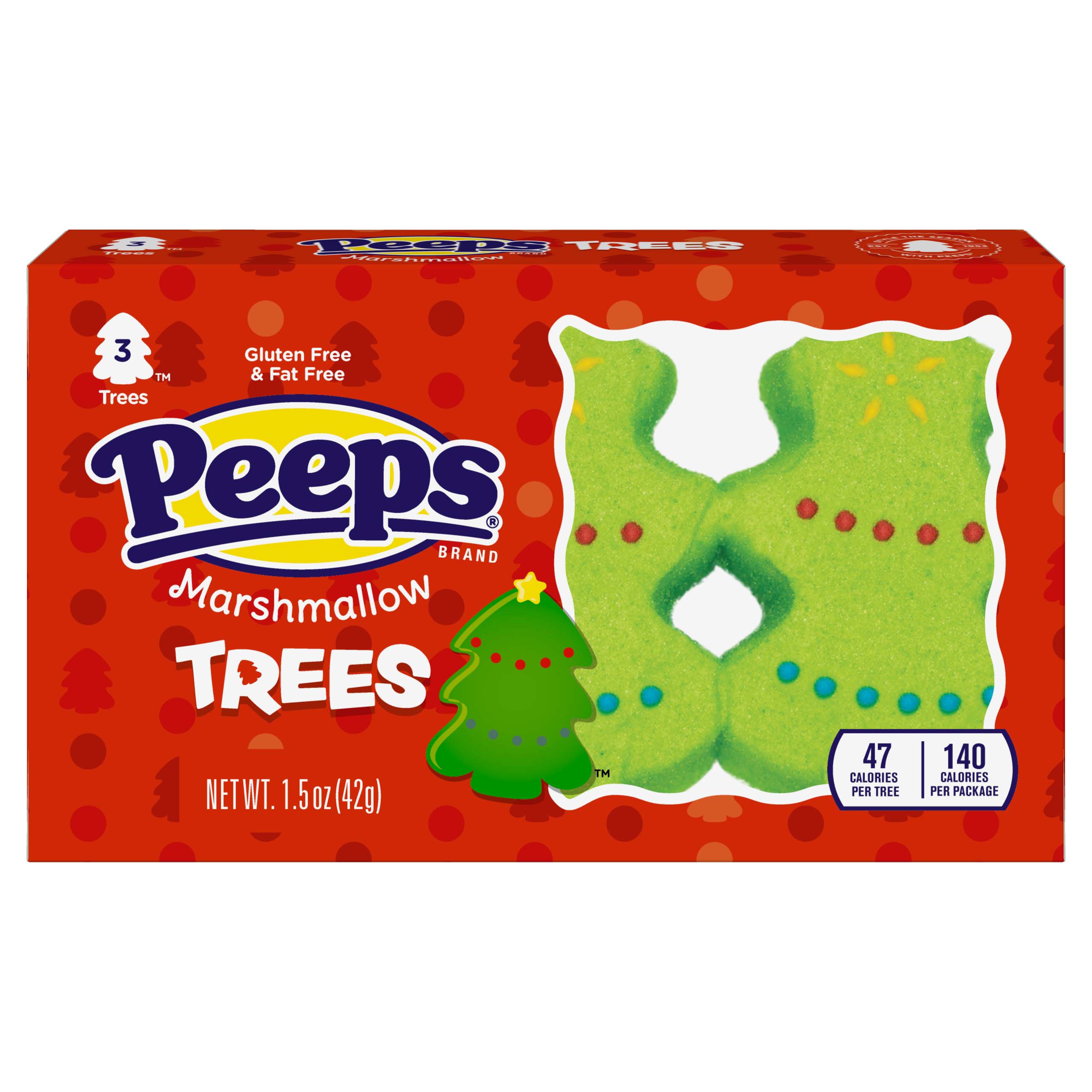 Peeps Marshmallow Holiday Trees Shop Candy at HEB