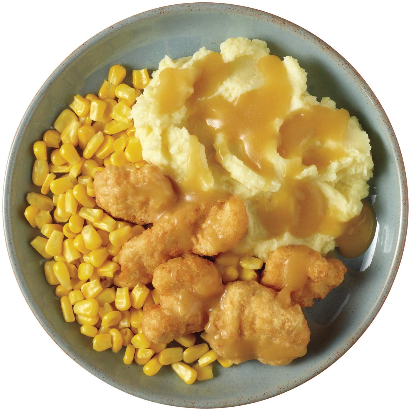 Meal Simple by H-E-B Breaded Chicken, Mashed Potatoes & Corn Bowl; image 3 of 5