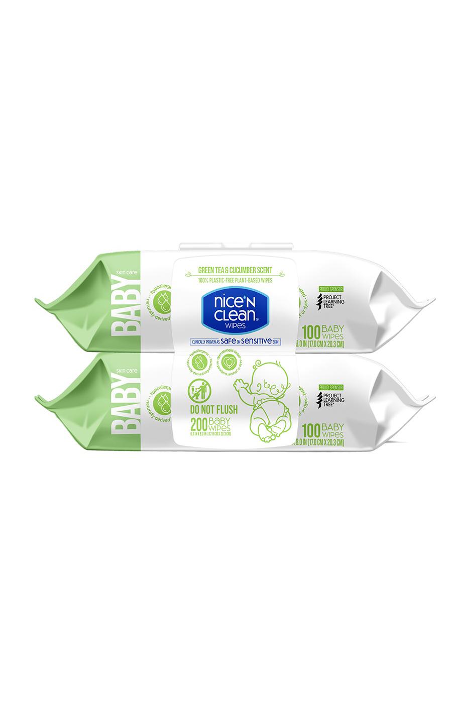 Naturally Scented Baby Cleansing Wipes