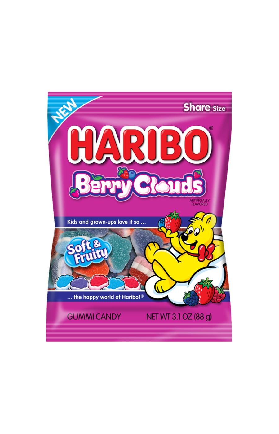 Haribo Berry Clouds Gummi Candy; image 1 of 2