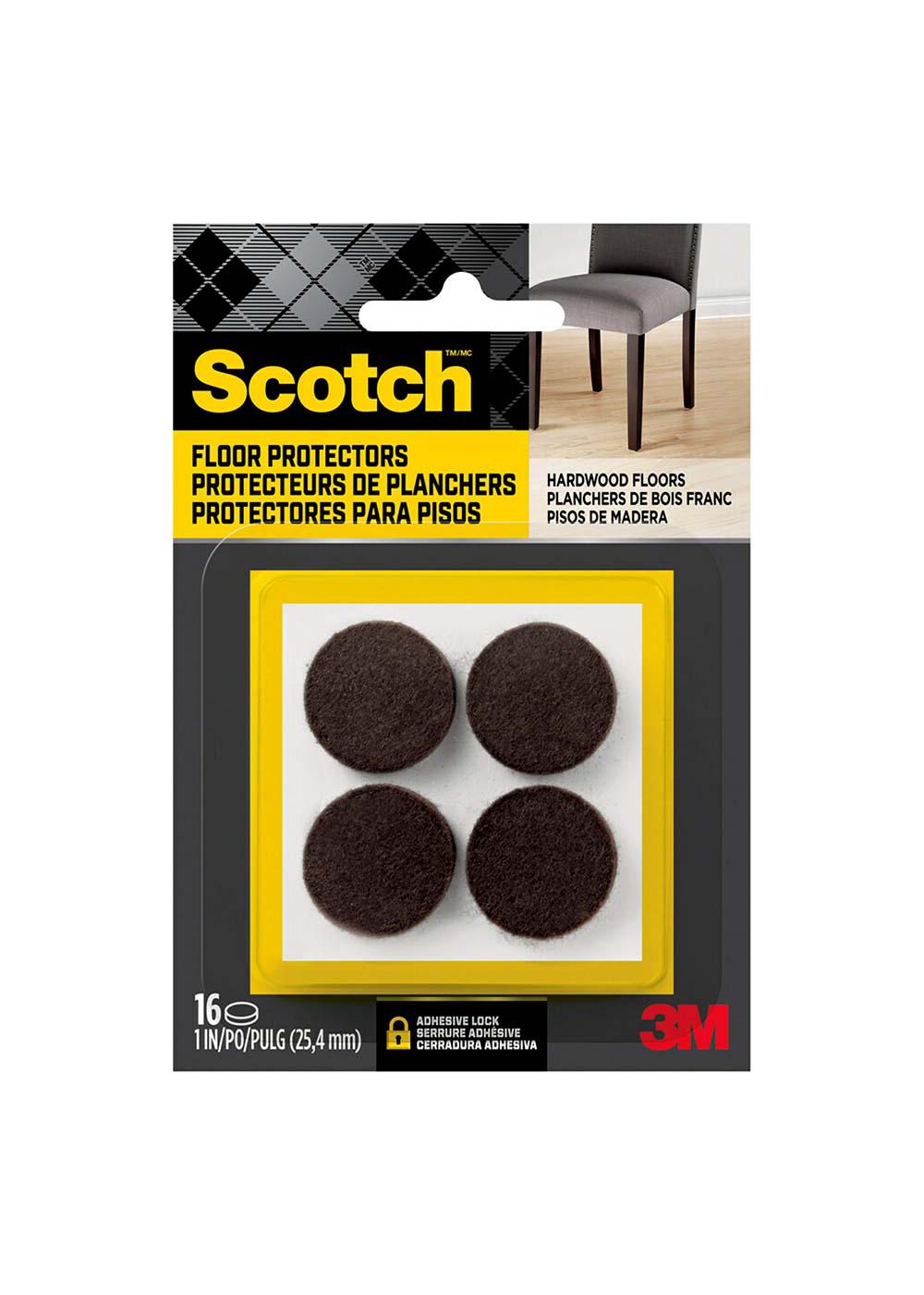 Scotch Furniture Floor Protectors - Brown; image 1 of 4