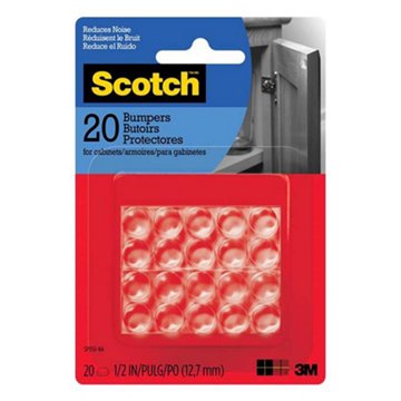 Scotch Clear Bumpers, 20 ct
