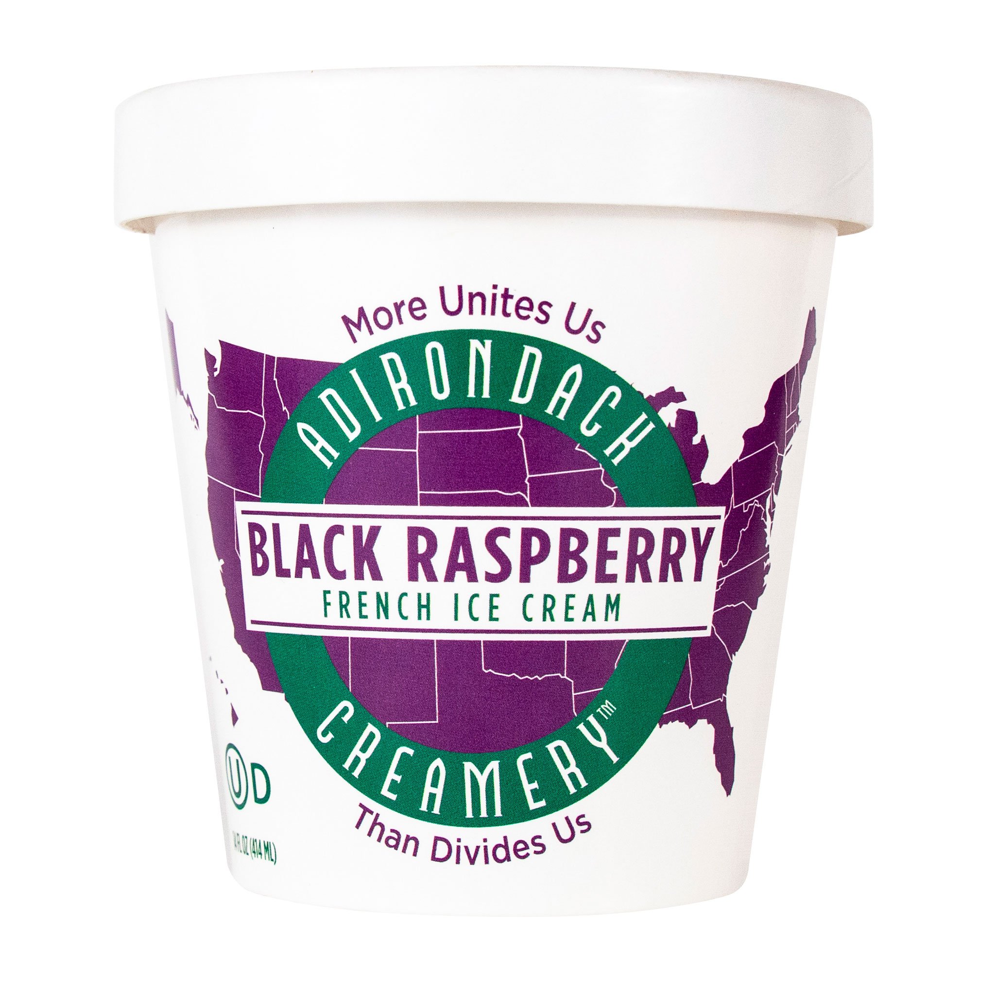 Adirondack Creamery Black Raspberry French Ice Cream, 14 oz