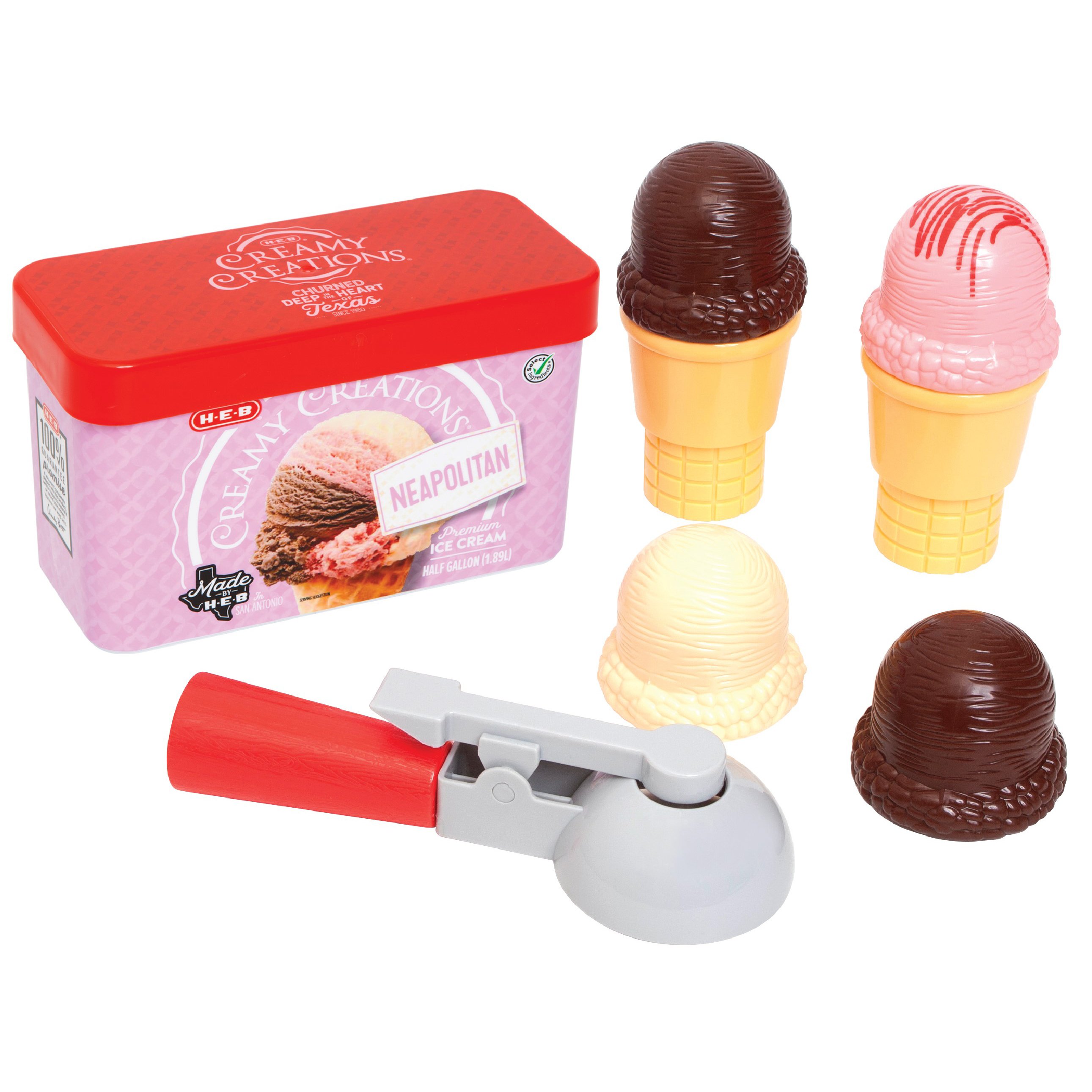 H-E-B Beyond Imagination! Magnetic Ice Cream Playset - Shop