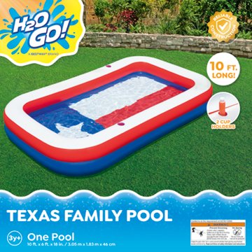 H2OGO! Texas Family Pool, 10'