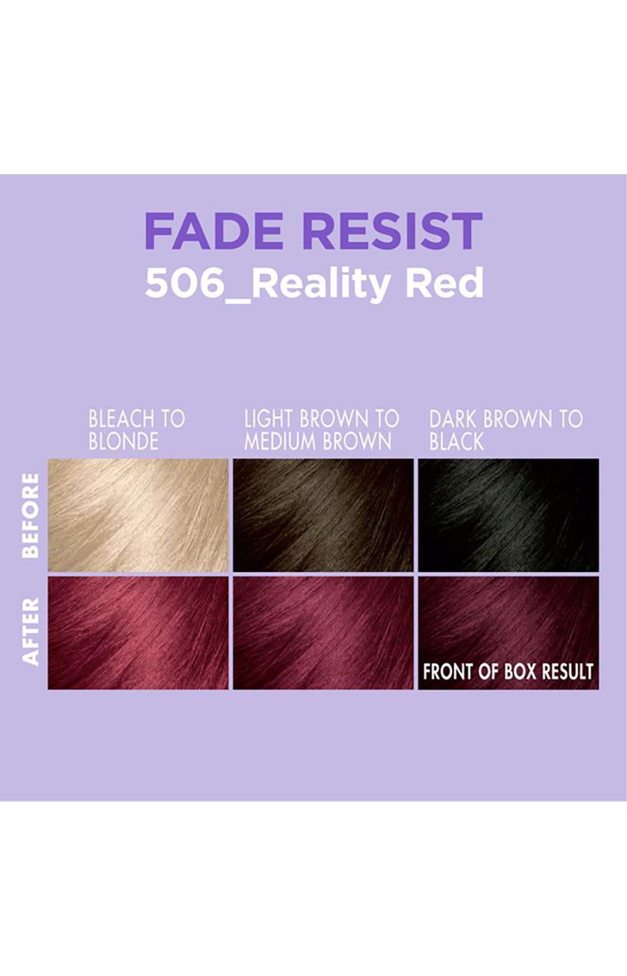 SoftSheen-Carson Dark & Lovely Fade Resist Permanent Hair Color - 506 Reality Red; image 4 of 5