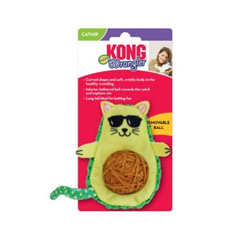 Kong Wrangler Avocado Catnip Cat Toy