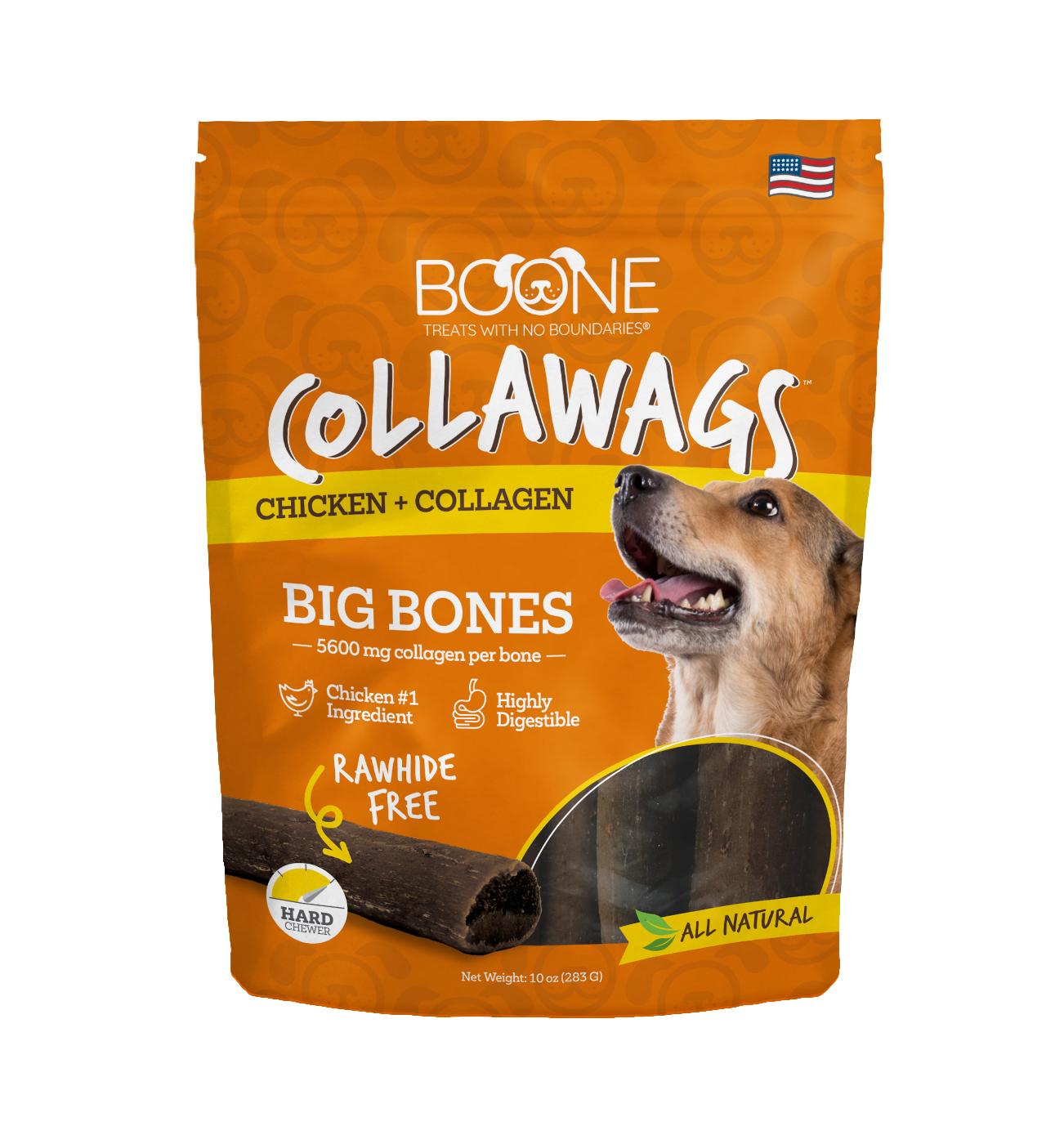 Tevra Pet Boone Collawags Chicken & Collagen Bones Dog Treats; image 1 of 2