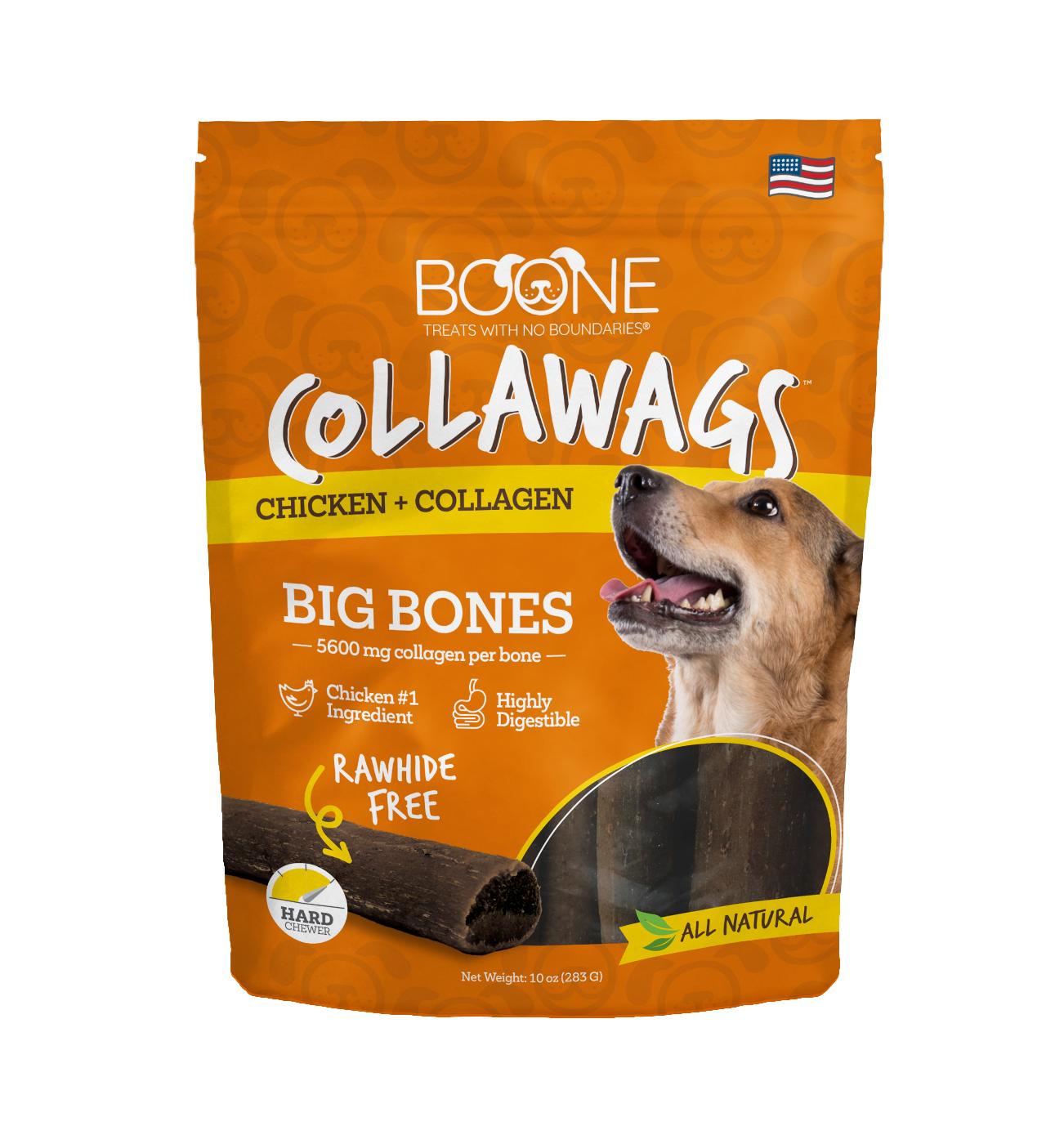 Tevra Pet Boone Collawags Chicken & Collagen Bones Dog Treats Shop