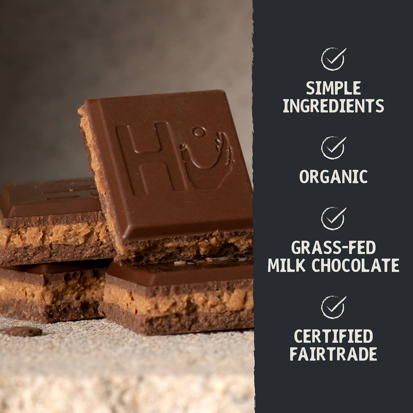 Hu Organic Grass-Fed Cashew Butter Milk Chocolate Bar; image 3 of 9