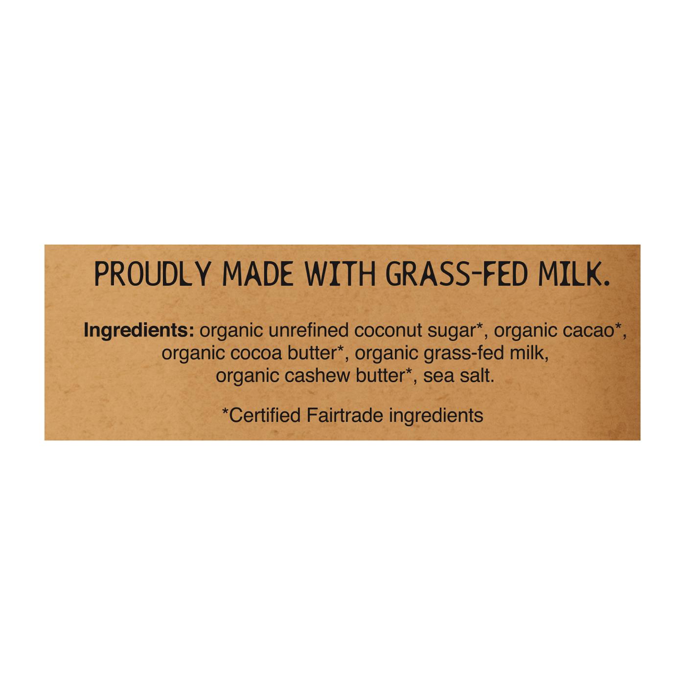 Hu Organic Grass-Fed Cashew Butter Milk Chocolate Bar; image 5 of 9