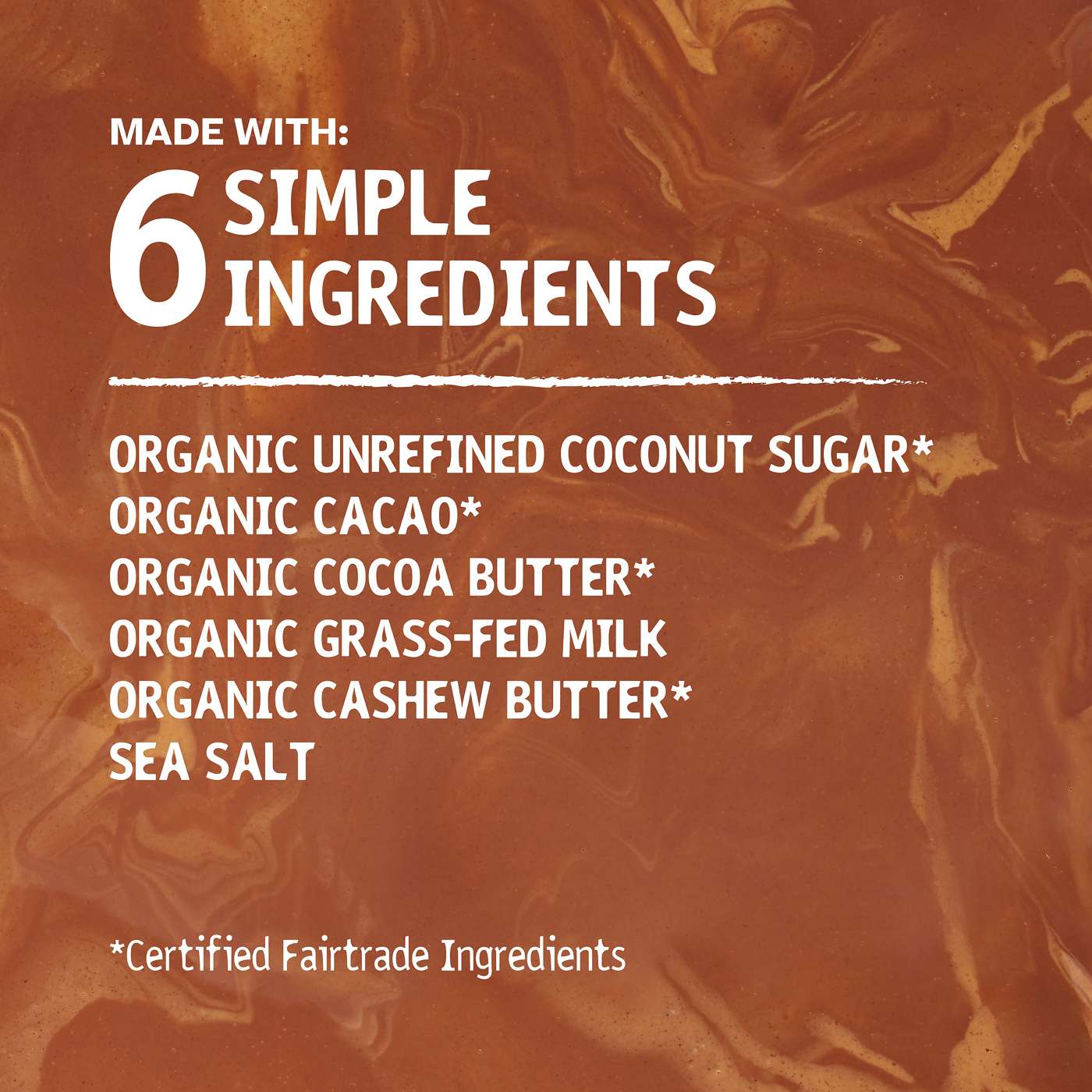 Hu Organic Grass-Fed Cashew Butter Milk Chocolate Bar; image 7 of 9