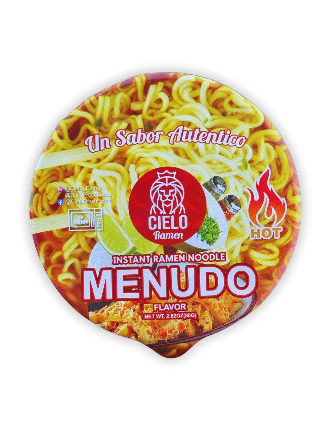 Cielo Fresh Foods Menudo Instant Ramen Noodles; image 5 of 5