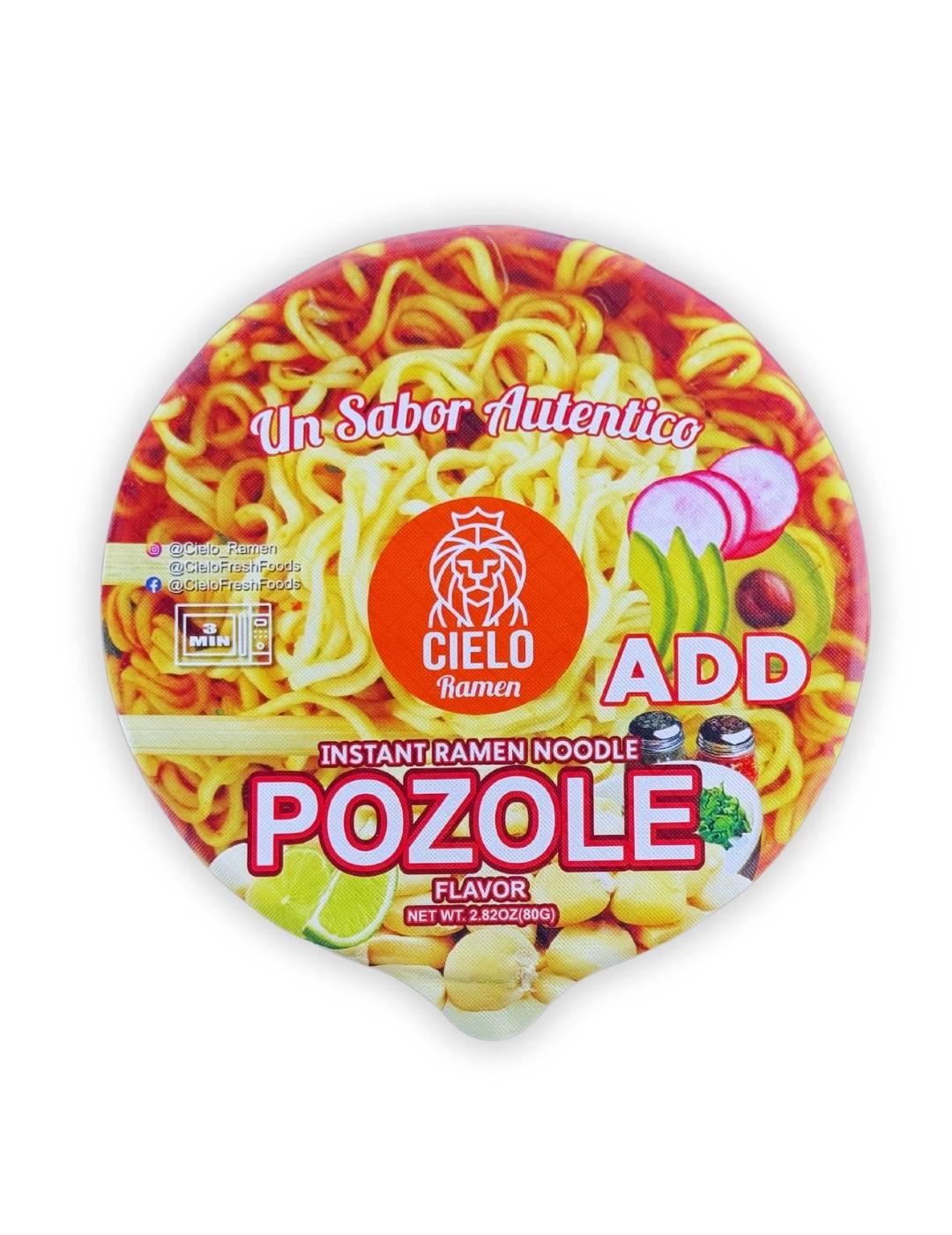 Cielo Fresh Foods Pozole Instant Ramen Noodles; image 3 of 5