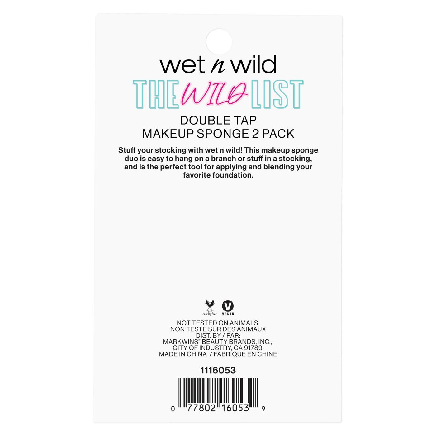 Wet n Wild Double Tap Makeup Sponge; image 2 of 2