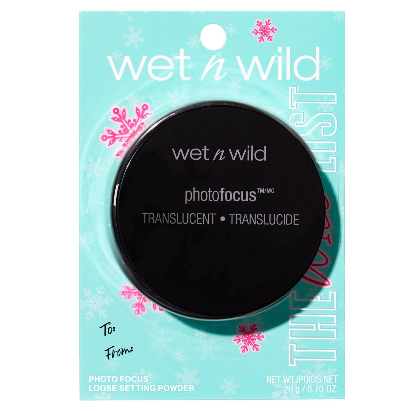 Wet n Wild Photo Focus Loose Setting Powder; image 1 of 2