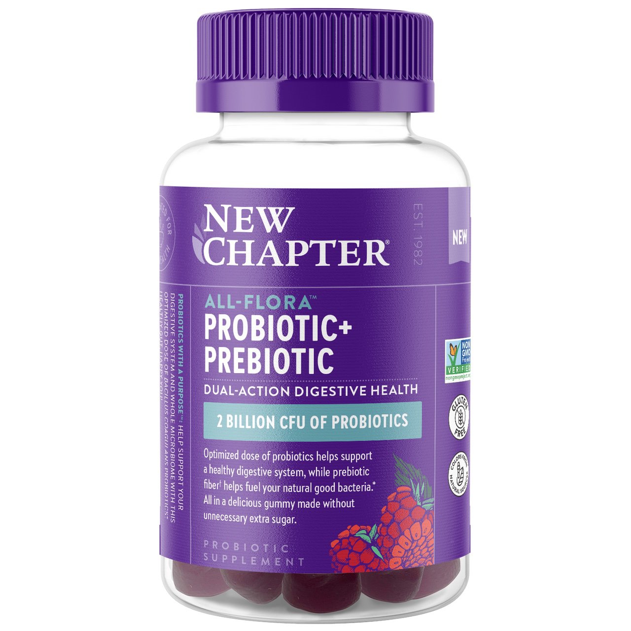 New Chapter All-Flora Probiotic + Prebiotic Gummies, 60 ct