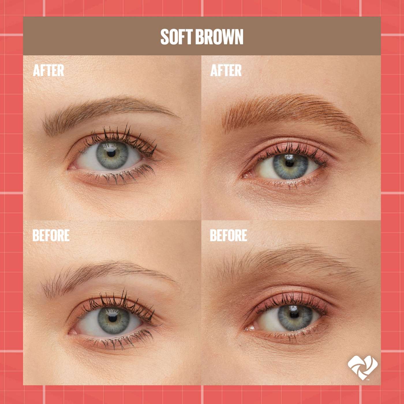Maybelline Build A Brow 2 In 1 Brow Pen - Soft Brown; image 4 of 16