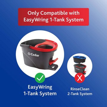 O-Cedar Deep Clean Microfiber Refill, 2 pk