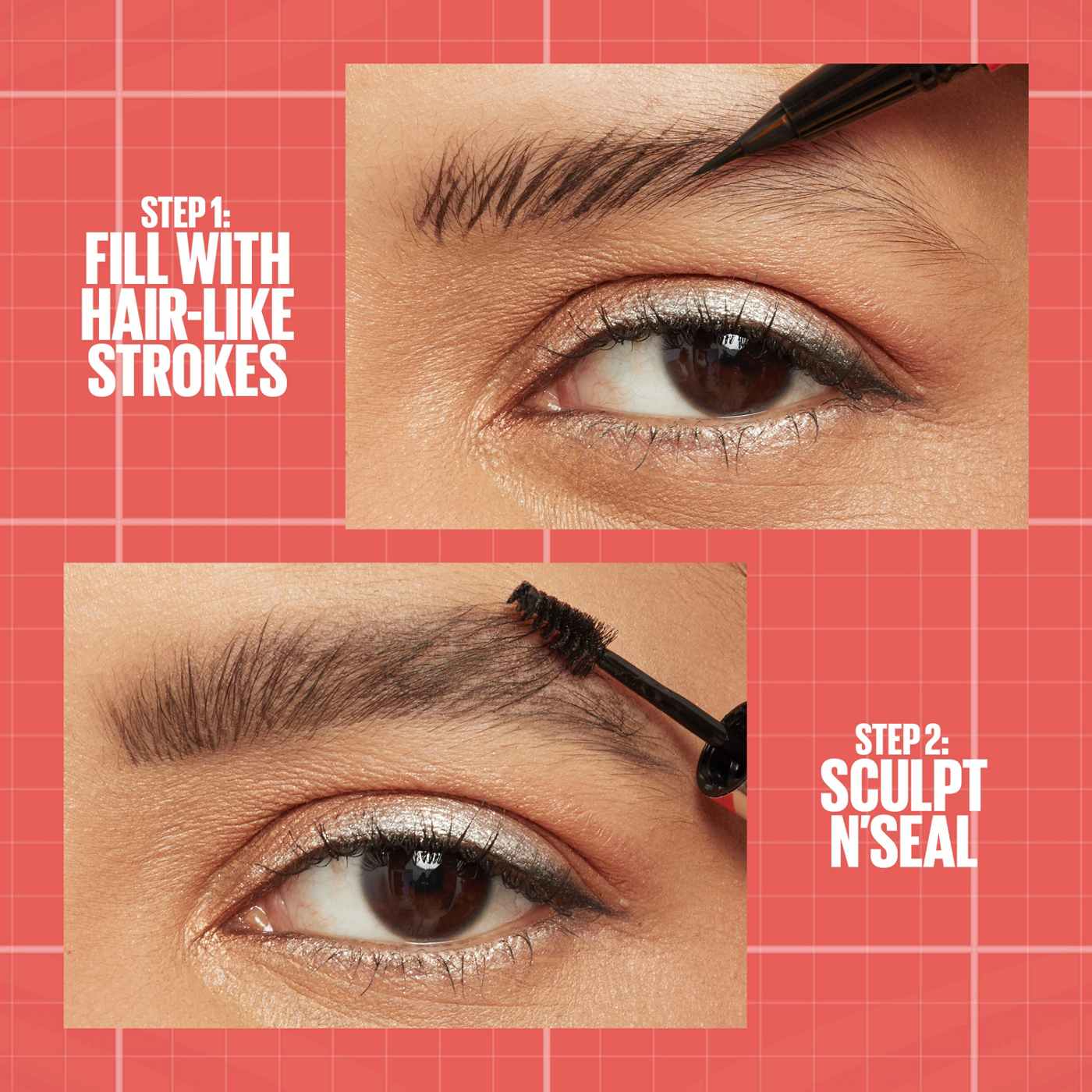 Maybelline Build A Brow 2 In 1 Brow Pen - Deep Brown; image 2 of 17
