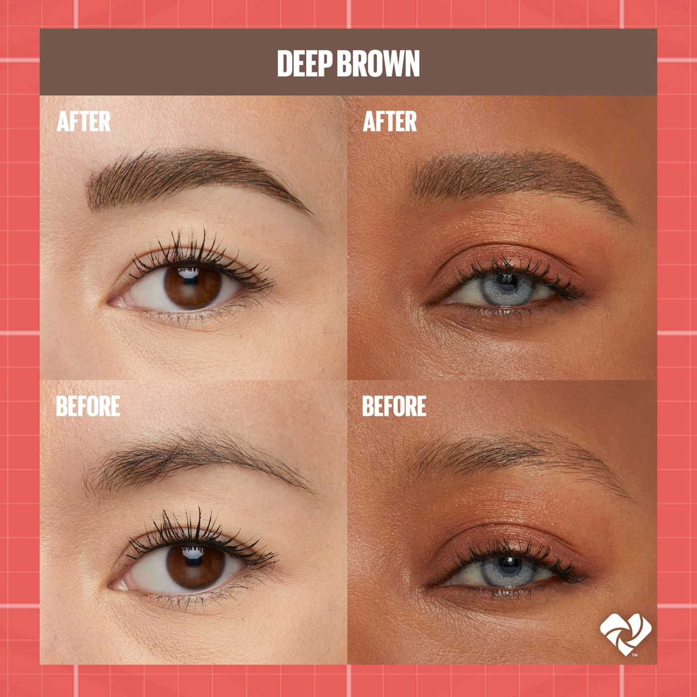Maybelline Build A Brow 2 In 1 Brow Pen - Deep Brown; image 3 of 17