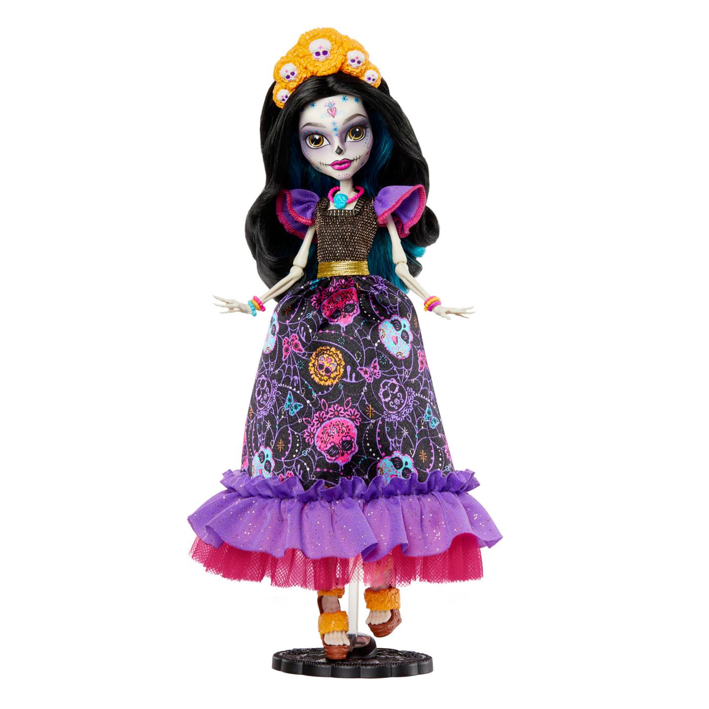Monster High Dia de Muertos Edition Skelita Calaveras Doll; image 1 of 6