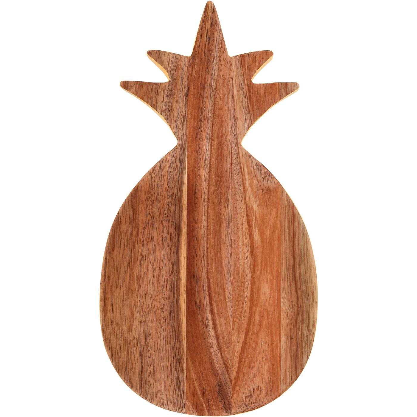 Destination Holiday Acacia Pineapple Serving Board; image 1 of 3