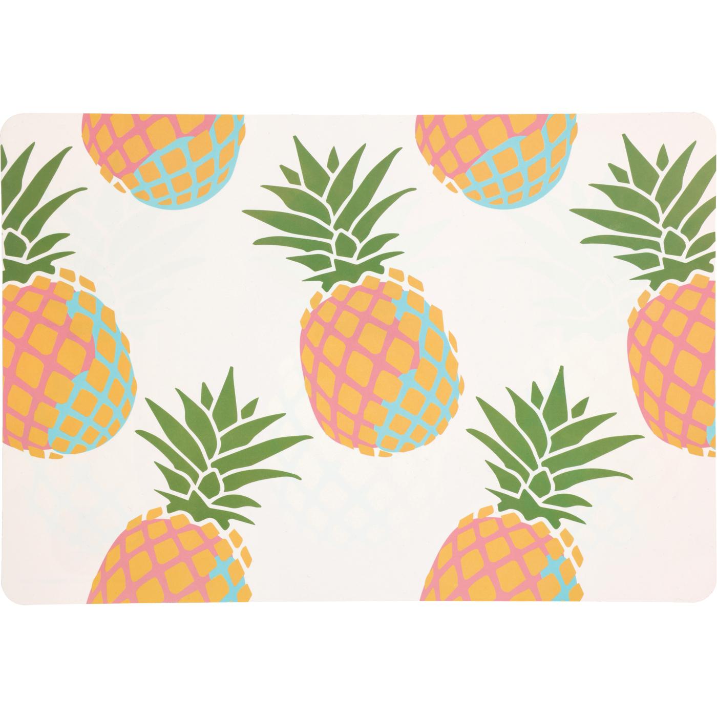 Destination Holiday Reversible Placemat - Pineapple; image 1 of 2